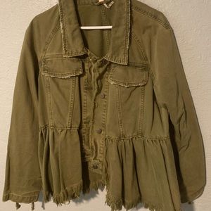 Free people army jacket